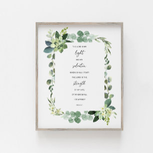 Poster O Senhor é a minha luz