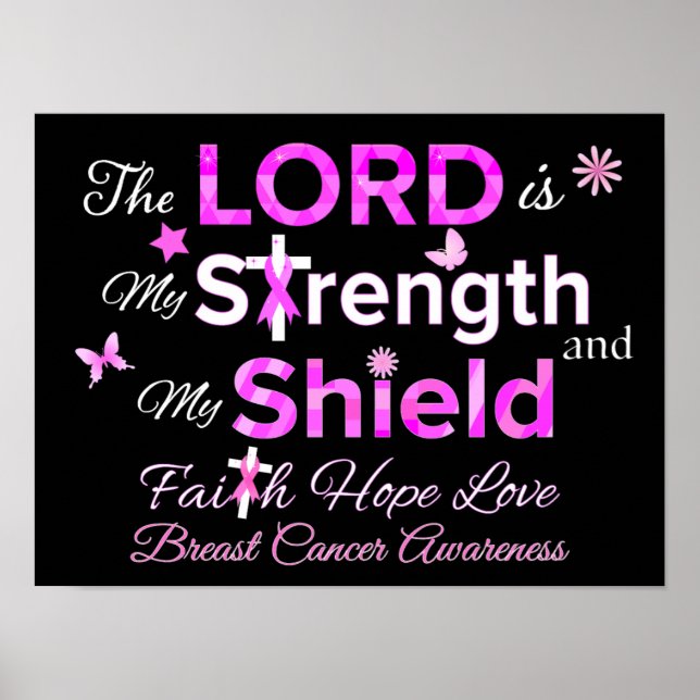 Poster O SENHOR é Minha Força (Frente)