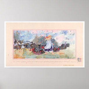 Póster O SENHOR é minha pastora-pastora.