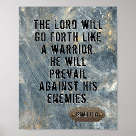 Poster O Senhor Moderno Irá Para A Bíblia, Citação Mascul