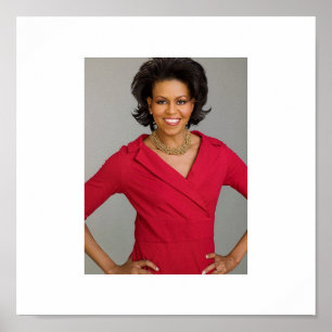 Poster ø SENHORA MICHELLE OBAMA