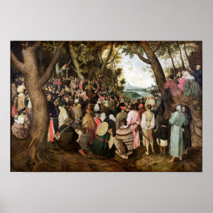 Póster O sermão de St John o baptista