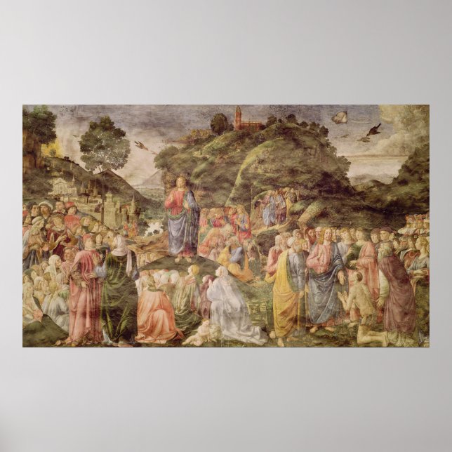 Póster O Sermão no Monte, da Irmã (Frente)