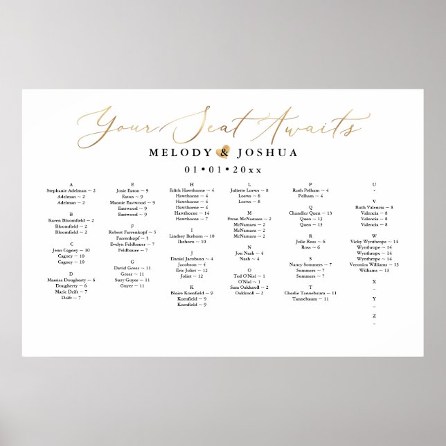 Poster O seu assento aguarda, sentará o gráfico, (Frente)