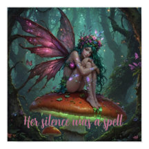 O seu silêncio foi um feitiço