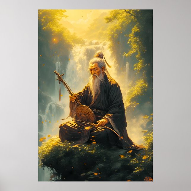 Poster O Shan Shui do Eremita (Frente)