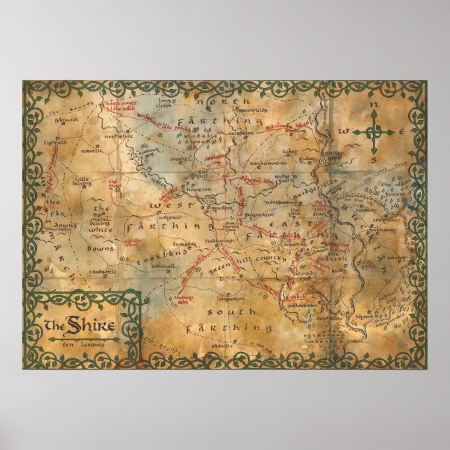 POSTER O SHIRE™ (Frente)