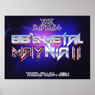 Poster O Shopping Rad "Metal Maynia II" 20" x 15"