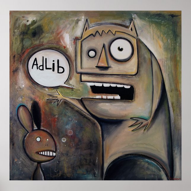 Póster O show deve continuar (Frente)