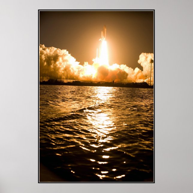 Póster O Shuttle do Espaço Sai (Frente)