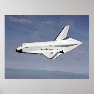 Poster O Shuttle Espacial Vem Para Casa