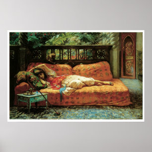 Póster O Siesta (tarde nos sonhos), 1878