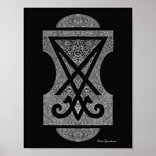 Poster O Símbolo de Lúcifer (Frente)