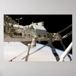 Póster O sistema robótico Dextre construído no Canadá 3
