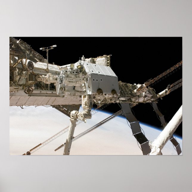 Póster O sistema robótico Dextre construído no Canadá 3 (Frente)