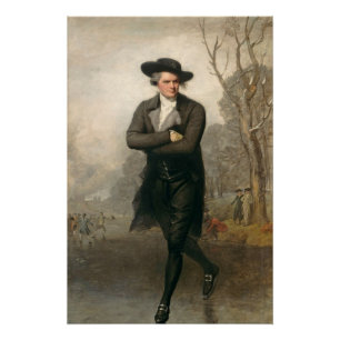 Póster O Skater (Retrato de William Grant)