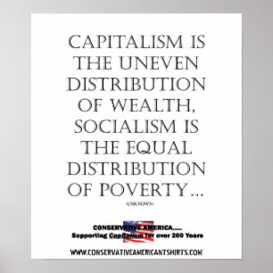PÓSTER O SOCIALISMO NÃO TRABALHA