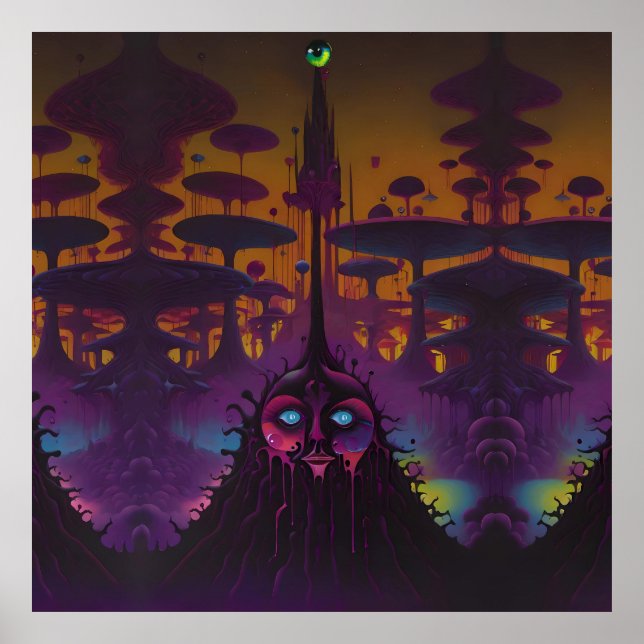 Poster O Sol Abaixo (Frente)