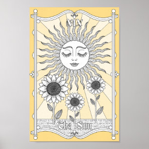 Poster O Sol Tarot XIX