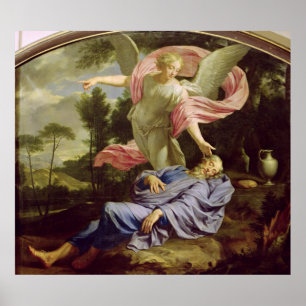 Poster O sonho de Elijah, 1650-55