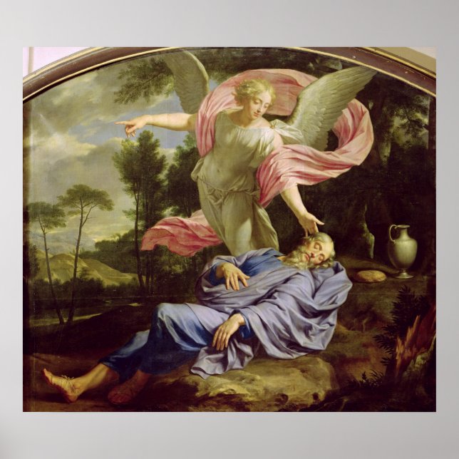 Poster O Sonho de Elijah, 1650-55 (Frente)