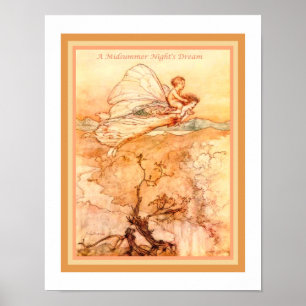 Poster "O Sonho de uma Noite de Verão" 1908 por Arthur R