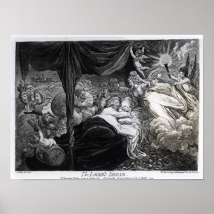 Póster O sonho do amante, 1795