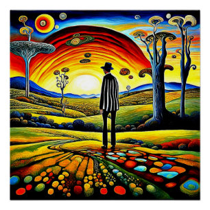 Póster O Sonho do Pôr do Sol