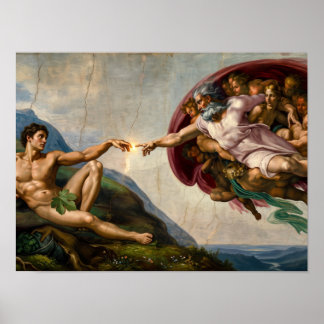 Poster O Sopro Divino Reimaginado