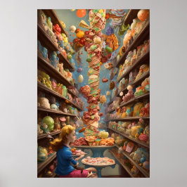 Poster O sorvete e o compro Lollie para todos