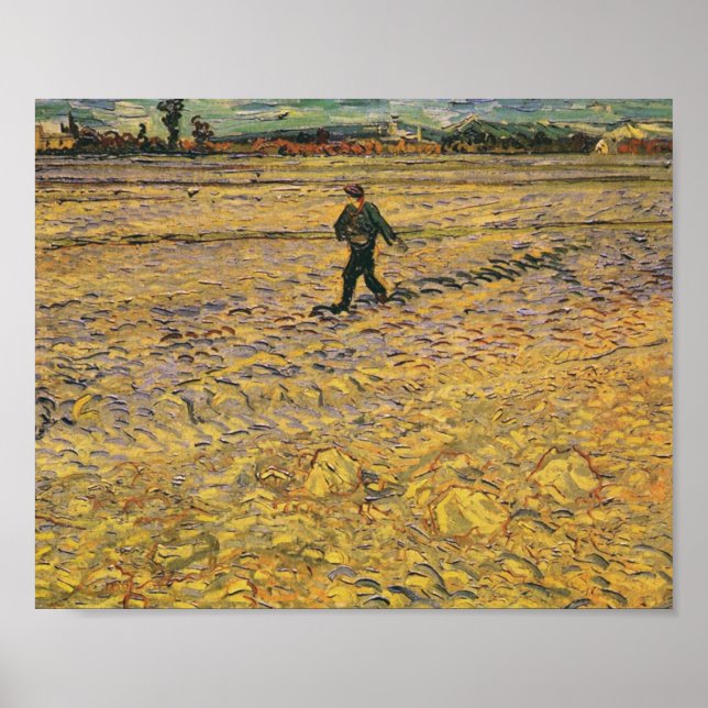 Poster O Sower, Vincent van Gogh (Frente)