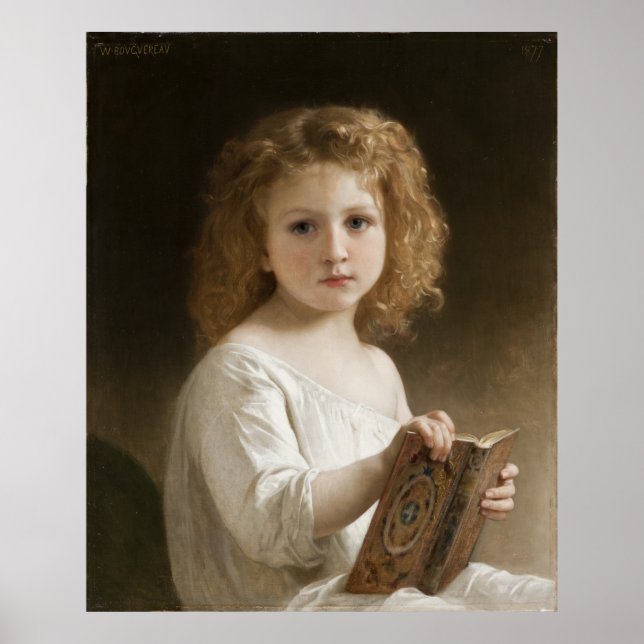 Póster O Storybook - William Bouguereau (Frente)