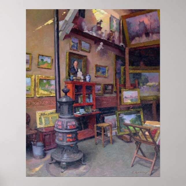 Póster O Studio 50, rue Santo-Didier (Frente)