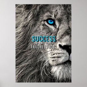 Poster O Sucesso Do Leão-Lon É Minha Única Opção