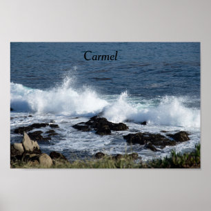 Poster O surf do Oceano Pacífico