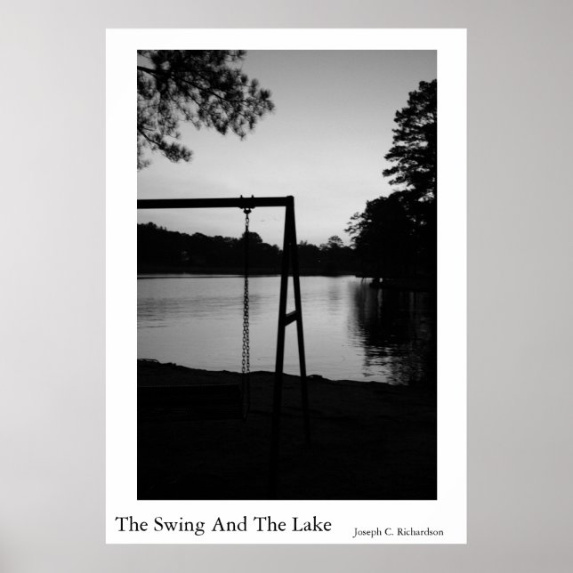Póster O Swing E O Lago (Frente)