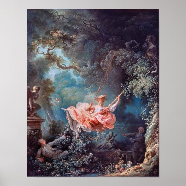 Poster O Swing, Fragonard (Frente)