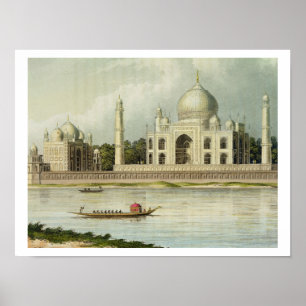 Póster O Taj Mahal, túmulo do imperador Shah Jehan e