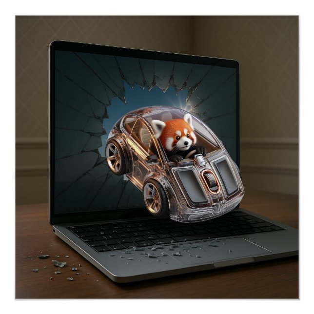 Póster O Talento Se Quebra. (Frente)