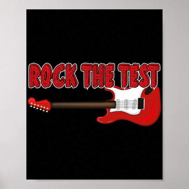 Poster O Teach Dia de Teste do Professor de Violão (Frente)