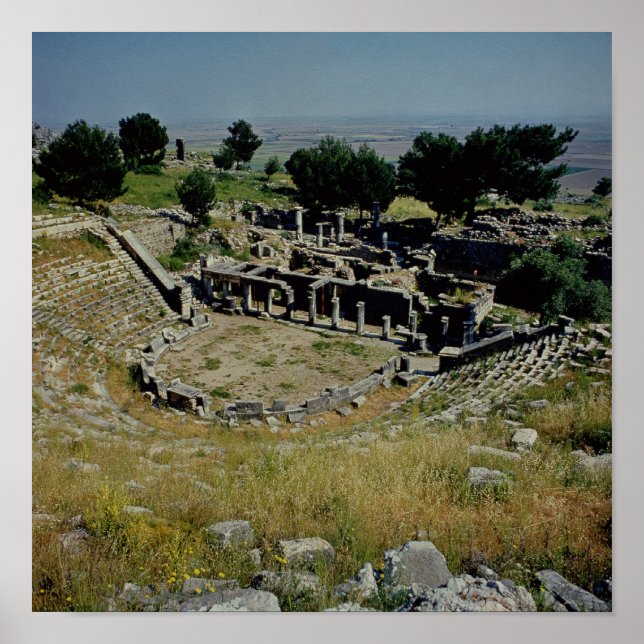 Poster O teatro grego (Frente)