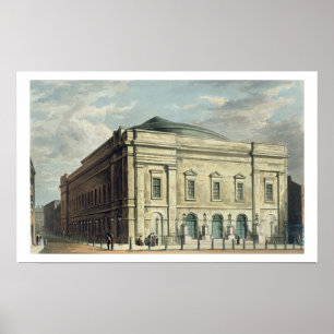 Póster O teatro real, pista de Drury, em Londres,