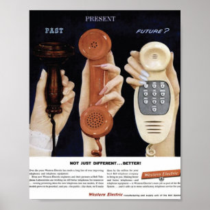 POSTER O TELEFONE MODERNO