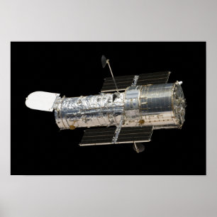 Póster O telescópio espacial de Hubble
