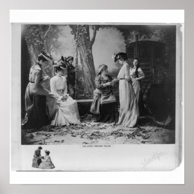 Póster O Teller da Fortuna Cigana (Frente)