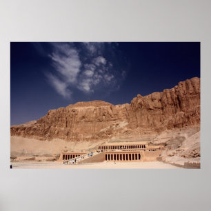 Póster O templo de Hatshepsut