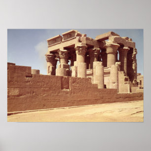 Póster O templo de Sobek e de Haroeris