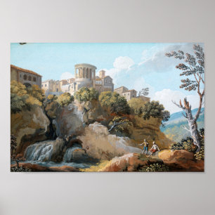 Poster O Templo de Vesta Giovanni Battista Busiri