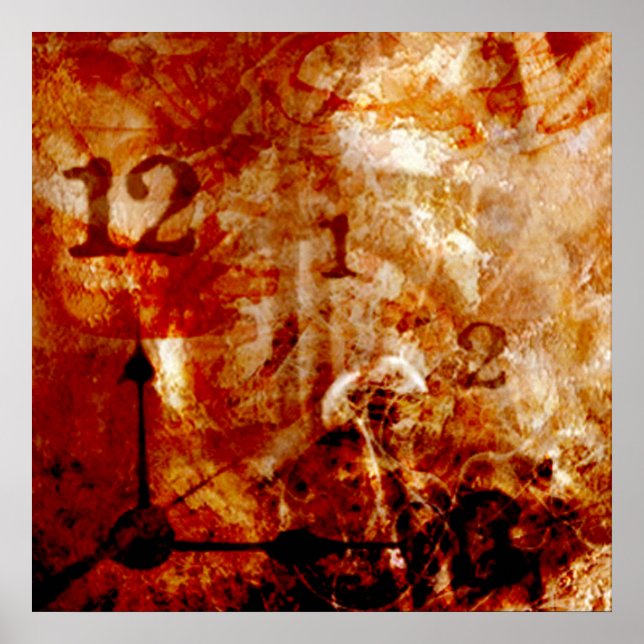 Póster O tempo é da essência (Frente)