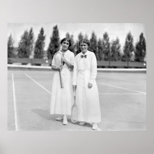 Poster O tênis Campeão das mulheres, 1913